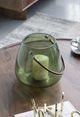 A & B Home Green Large Glass Vase-4