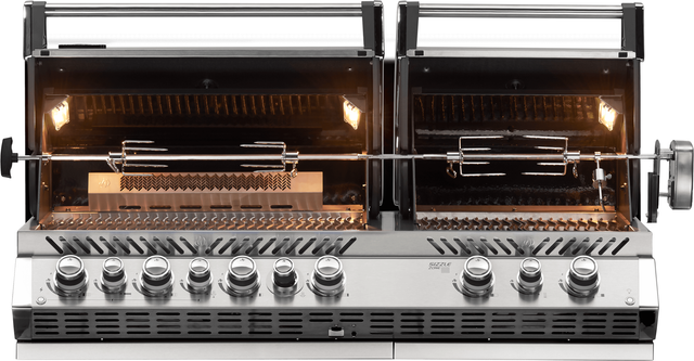 Napoleon Prestige® PRO™ Series 10-Burner Stainless Steel Built-In Liquid Propane Grill-1