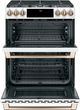 Café™ 30" Matte White Double Oven Slide In Gas Range-1