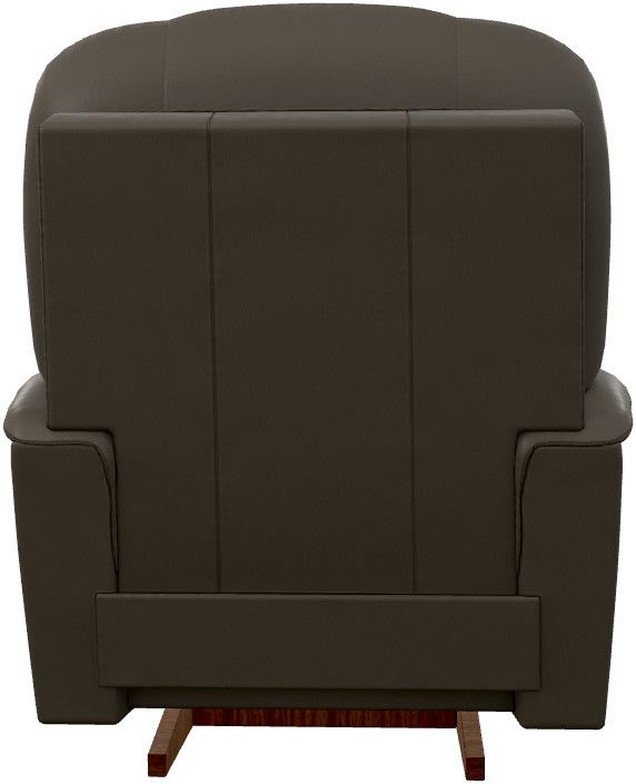 La-Z-Boy® Jasper Smoke Leather Power Rocking Recliner with Headrest-3