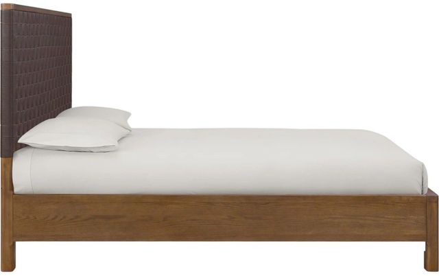 Modus Furniture Arden Dark Chocolate/Tavern Brown Queen Platform Bed-3