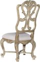 Hooker® Furniture Castella Antique Slate/Natural Tan Wood Back Dining Side Chair-2