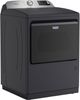 Maytag® 7.4 Cu. Ft. Midnight Steel Front Load Electric Dryer with Pet Pro Option-3