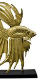 StyleCraft Dark Champagne/Gold Fish Sculpture -1