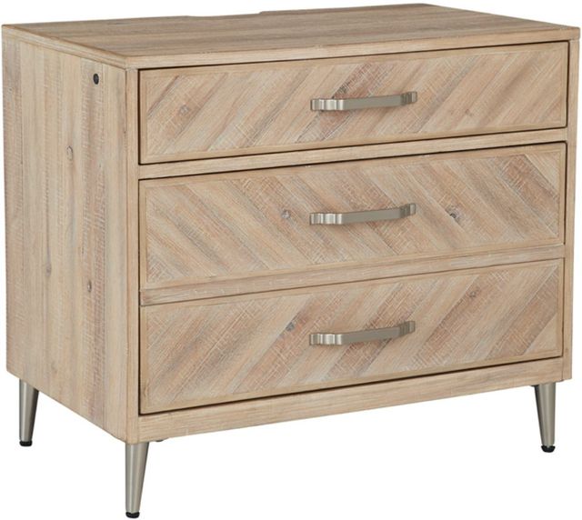 aspenhome® Maddox Biscotti Nightstand-0