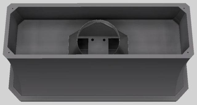 Vent-A-Hood® Designer Series 60" Gunsmoke Island Range Hood-2