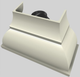 Vent-A-Hood® Designer Series 54" Biscuit Wall Mounted Range Hood-5