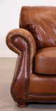 USA Premium Leather Furniture 9055 Brandy Gator All Leather Chair-2