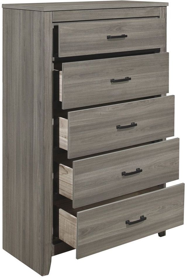 Mazin Furniture Waldorf Dark Gray Chest-2