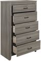 Mazin Furniture Waldorf Dark Gray Chest-2