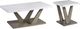 Elements International Greta 2-Piece Gray Occasional Table Set-0