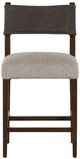 Four Hands Ferris Nubuck Charcoal/Tulsa Ink Counter Stool-1