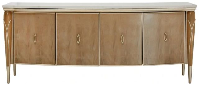 Michael Amini® Villa Cherie Caramel Media Cabinet-1