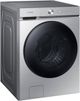 Samsung Bespoke 8700 Series 5.3 Cu. Ft. Silver Steel Front Load Washer-3