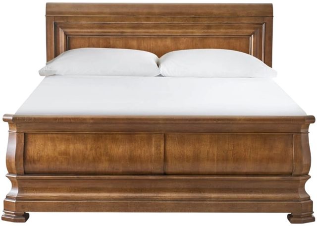 Universal Explore Home™ New Lou Louie P's Cognac California King Sleigh Bed-3