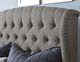 HH2 Home Bromley Gray King Upholstered Bed-1