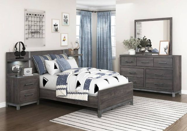 Homelegance® Zephyr Antique Silver/Brownish Gray Dresser-1