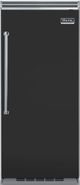 Viking® 5 Series 36 in. 22.8 Cu. Ft. Cast Black Professional Right Hinge All Refrigerator-0