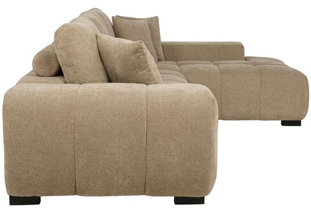 Coaster® Octavia 2-Piece Camel Right Arm Facing Sectional and Chaise-4