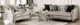 Furniture of America® Elicia Silver Sofa-1
