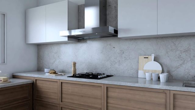 XO Fabriano Collection 48" Stainless Steel Wall Mounted Range Hood -1