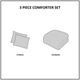Olliix by INK+IVY Ivory Full/Queen Imani Cotton Comforter Mini Set-2