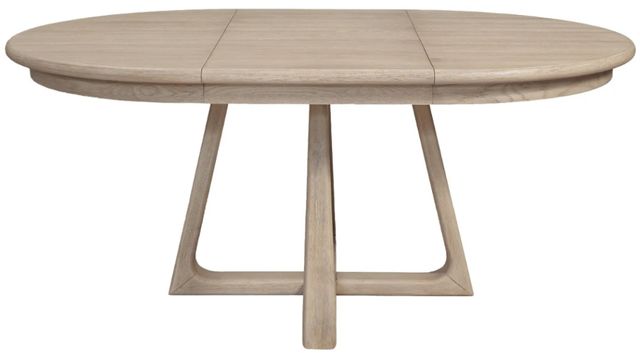 Riverside Furniture Carmella Pebble Oak Round Dining Table-2
