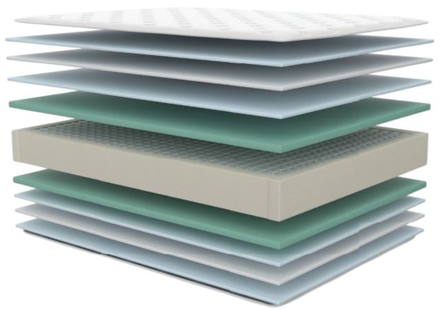 Symbol® Wyatt 14" Wrapped Coil Plush Tight Top Double-Sided King Mattress-2