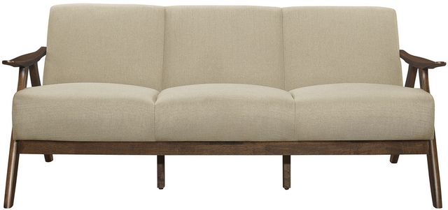 Mazin Furniture Damala Light Brown/Walnut Sofa-0
