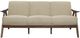 Mazin Furniture Damala Light Brown/Walnut Sofa-0