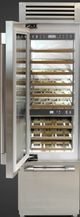 Fulgor Milano Sofia 24" Stainless Steel Built-In Wine Cooler-1