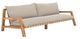 Four Hands Soren Fabric/Wooden 95" Outdoor Sofa-0