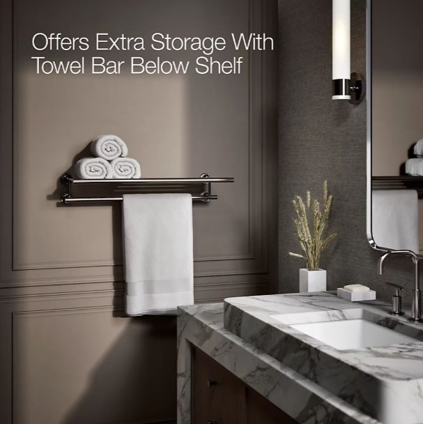 KOHLER® Purist® Vibrant Titanium Hotelier-3