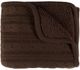 Surya Tucker Dark Brown 50"x60" Throw Blanket-0