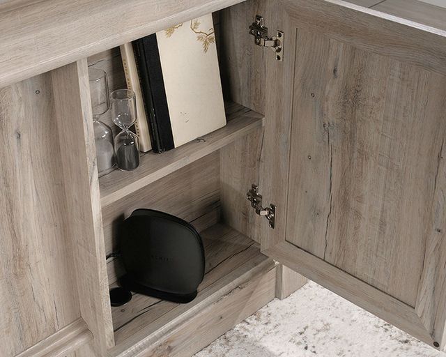 Sauder® Palladia® Split Oak® Executive Desk-2
