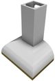 Vent-A-Hood® 30" Stainless Steel with Real Brass Wall Mounted Range Hood-1