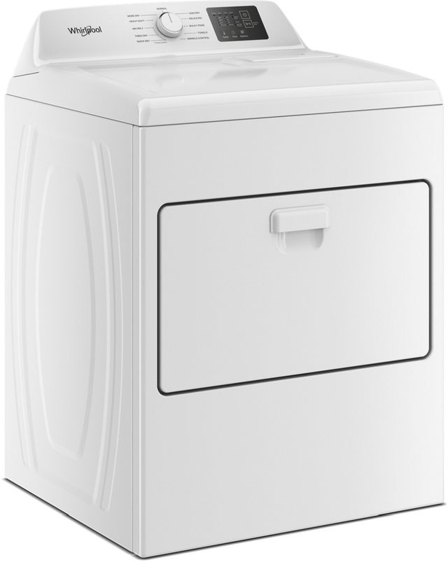 Whirlpool® 7 Cu. Ft. White Front Load Gas Dryer with AutoSensing and Wrinkle Shield™ Option-3