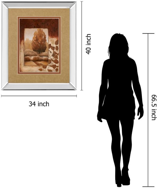 Classy Living Carol Robinson Fall Vignette Il 34"W Wall Art-2