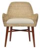 Century® Curate Ingenue Brown/Flax Dining Arm Chair-1