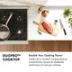 ZLINE Autograph Edition Paramount 30" Stainless Steel Gas Rangetop with 4 Burner DuoPro™ Cooktop and Matte Black Accents -5