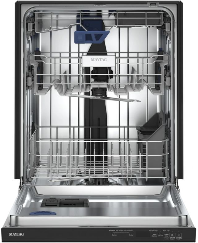Maytag® 24" Black Top Control Built-In Dishwasher with PowerBlast® Cycle and PowerDry-2