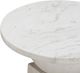 TOV Furniture Chip White Concrete Indoor/Outdoor Side Table-5