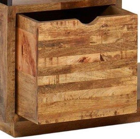 Jaipur Furniture Cubist Brown 4-Hole Display-1