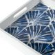 A & B Home 2-Piece Indigo/White Decorative Tray Set-5