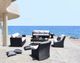 CabanaCoast® Customizable York Wicker Outdoor Sofa-3