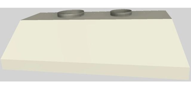 Vent-A-Hood® 48" Biscuit Wall Mounted Liner Insert-0