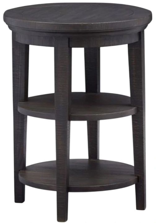 Magnussen Home® Westley Falls Graphite Accent End Table-0