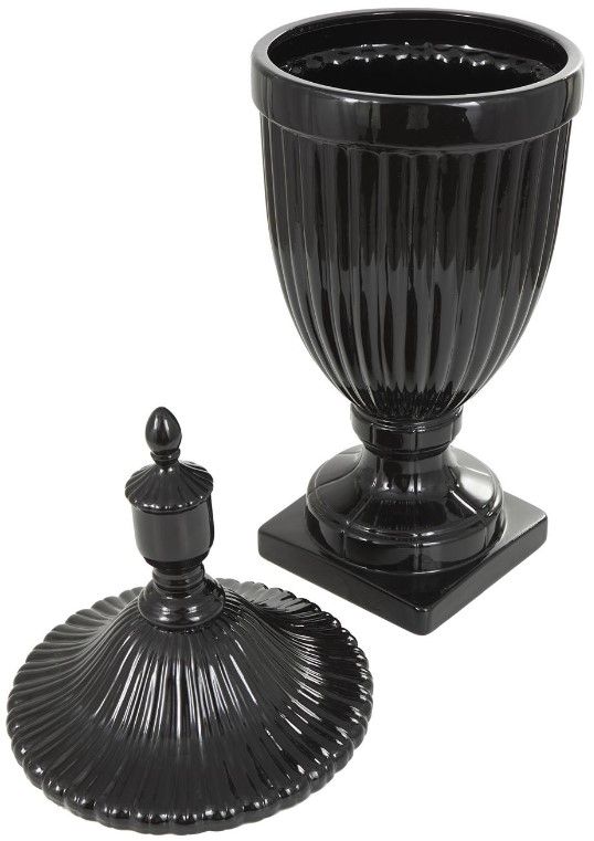 Deco Marche Black Decorative Jars-1