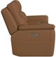Flexsteel® Sawyer Harvest Leather Power Reclining Loveseat with Console, Power Headrests and Lumbar-3