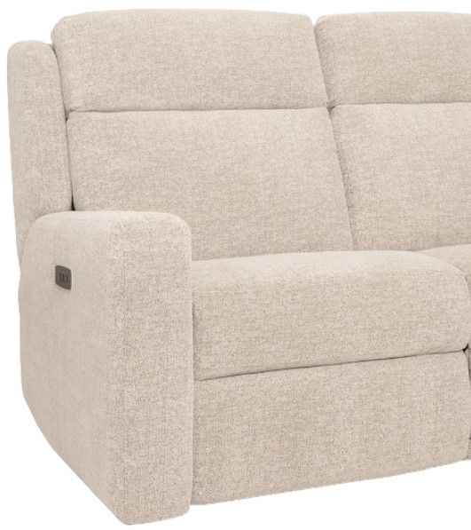 Smith Brothers Customizable M102 3-Piece Motorized Sectional Sofa-1
